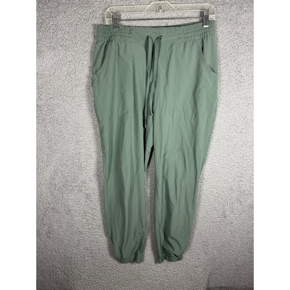 Duluth Trading Co AKHG Joggers Mens Small Sage Green Stretch Hiking‎ Pants
